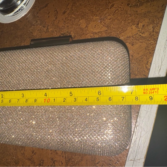 Sparkling Gold Evening Clutch - Picture 8 of 10